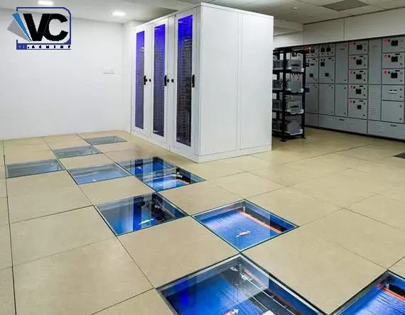 کفپوش اتاق سرور و دسترسی آسان: