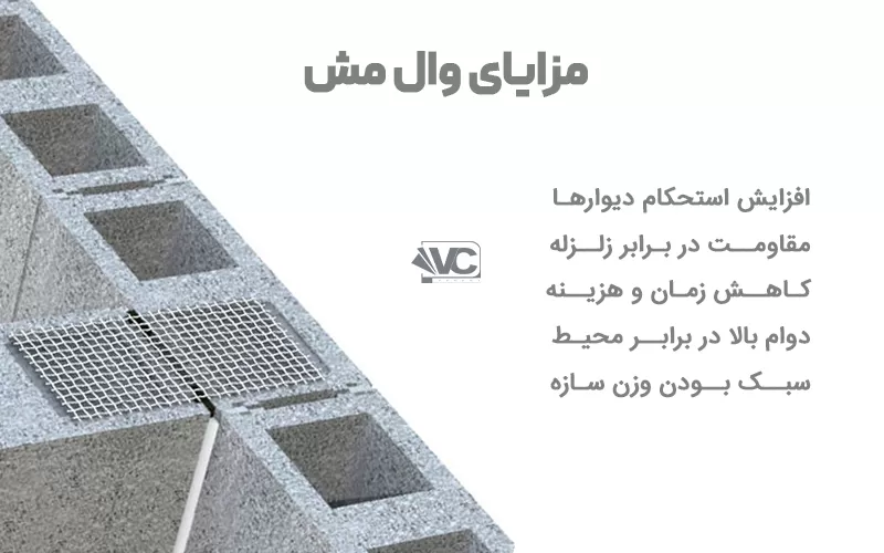 مزایای وال مش