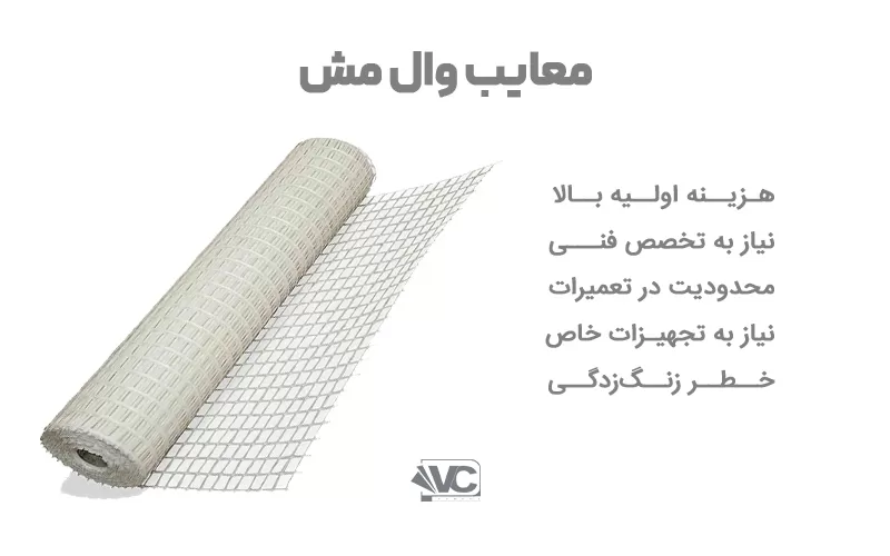 معایب-وال-مش