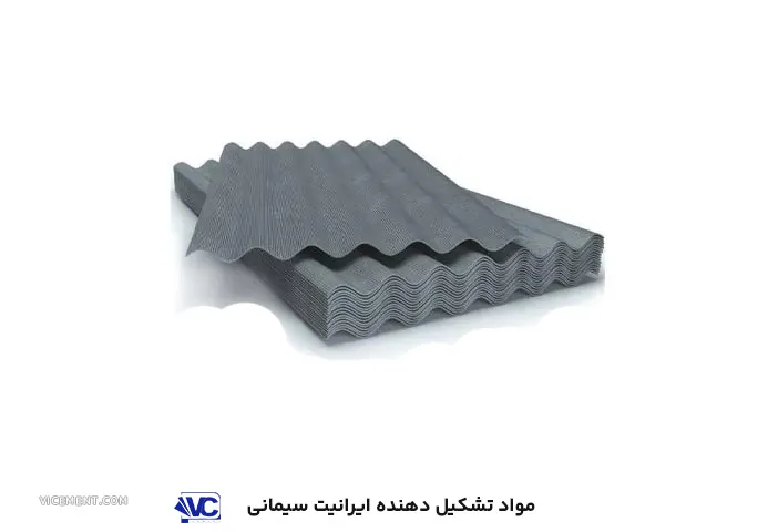 مواد تشکیل دهنده ایرانیت سیمانی