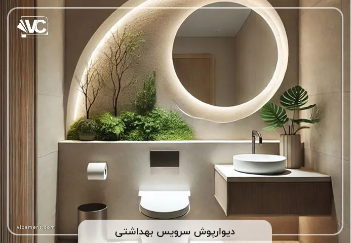 دیوارپوش برای سرویس بهداشتی